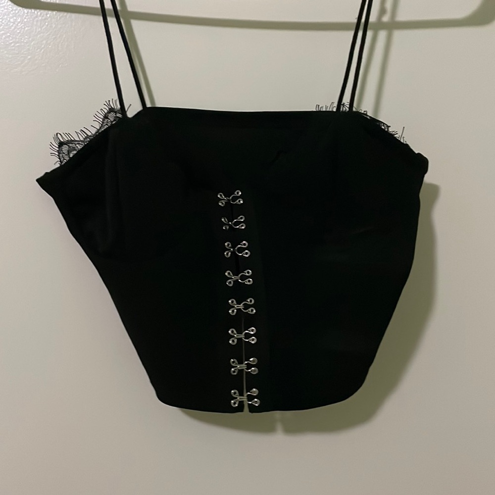 black tank top